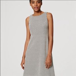 LOFT Chevron Dress Size 8